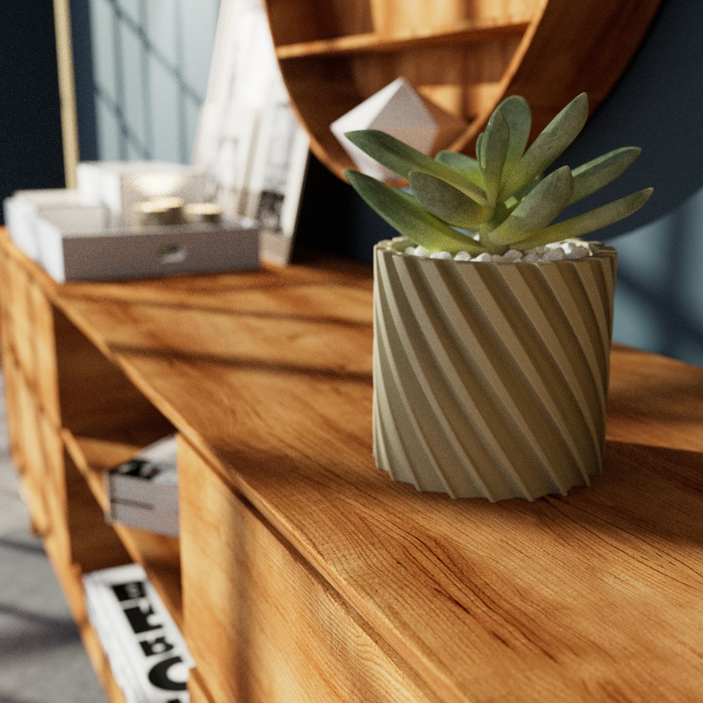 SPIRE: Geometric Planter