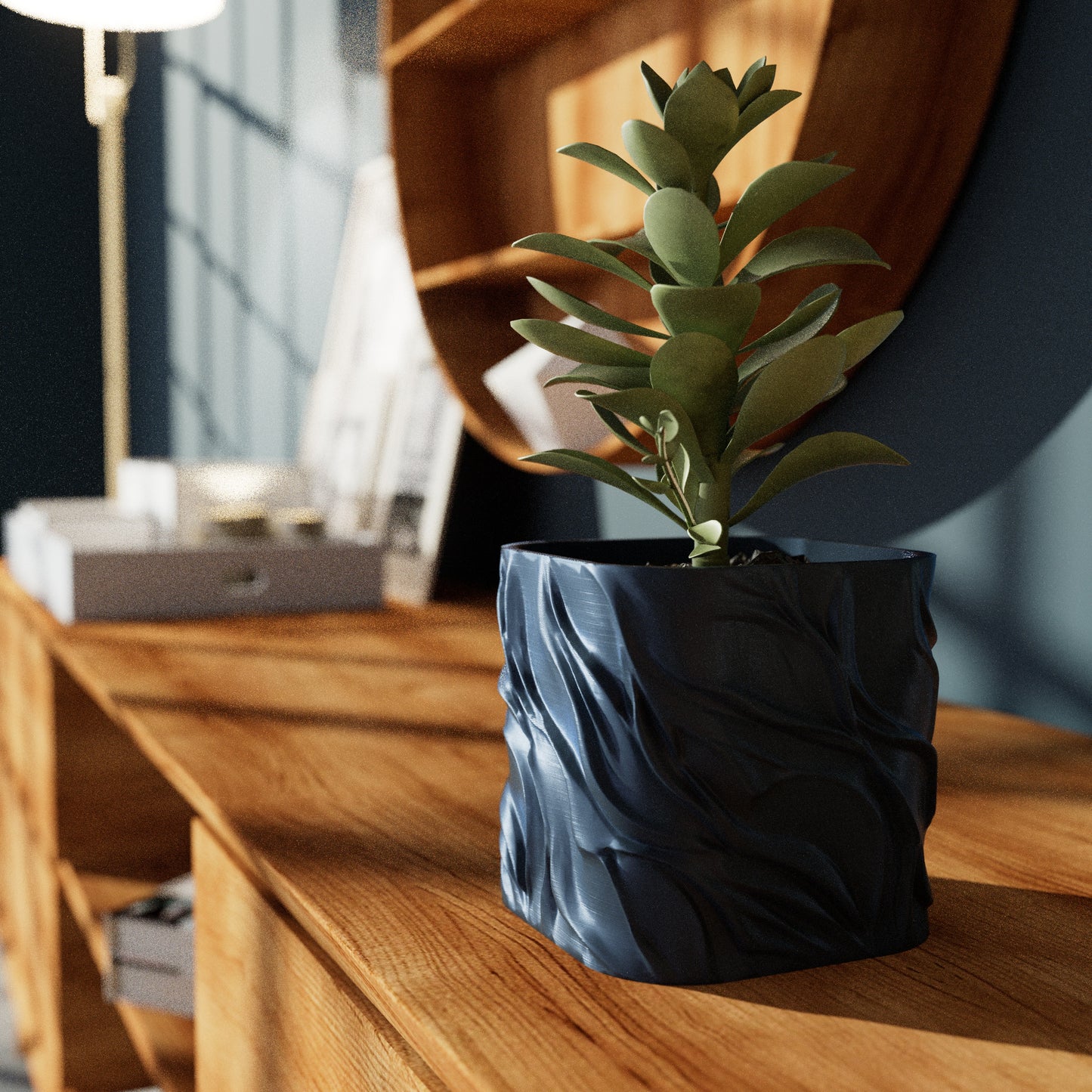 VELA: Modern Metallic Planter