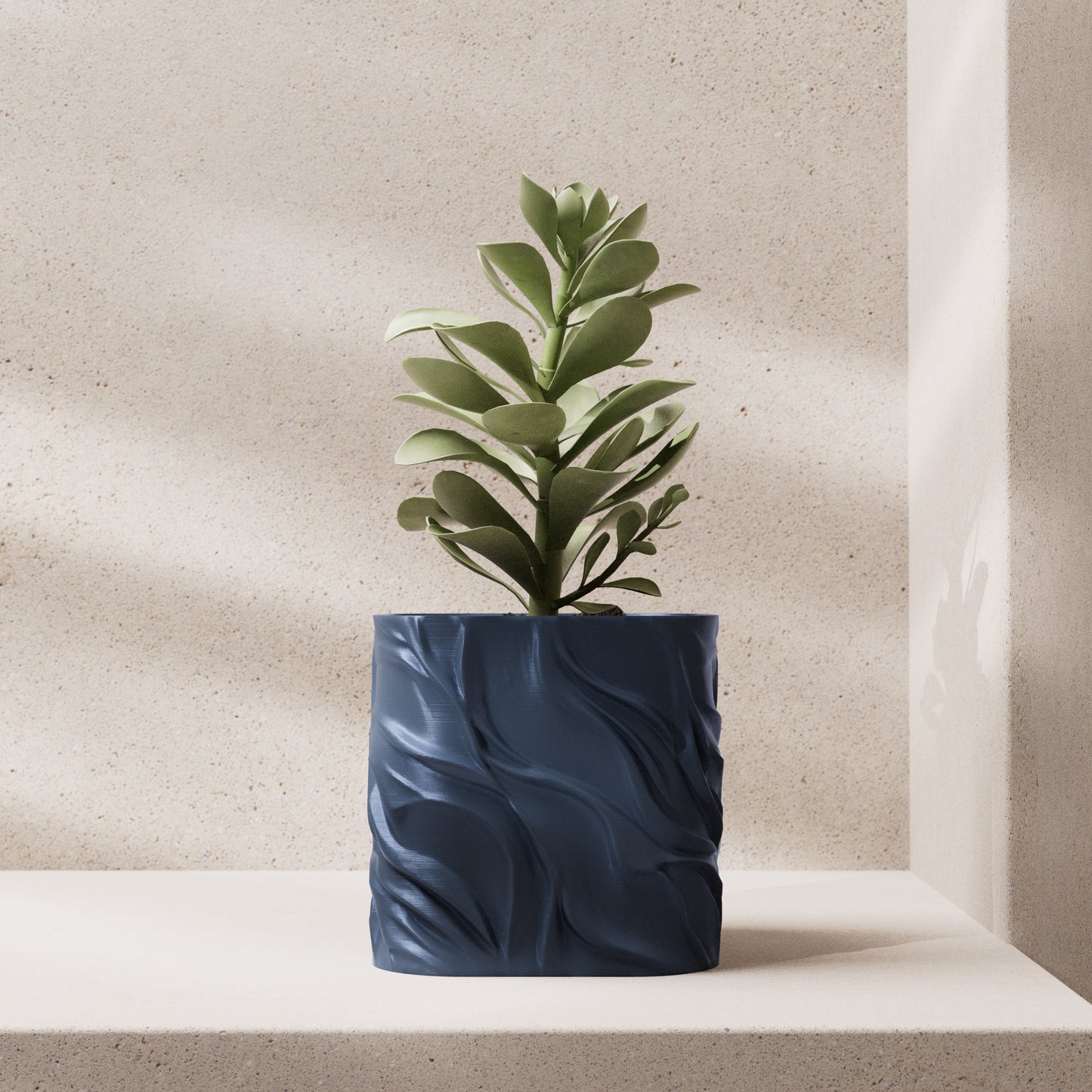 VELA: Modern Metallic Planter